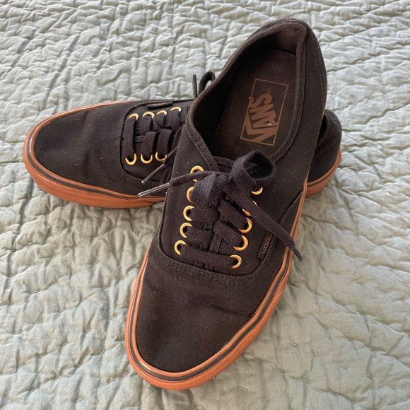 Black Canvas Vans - Picture 2 of 5